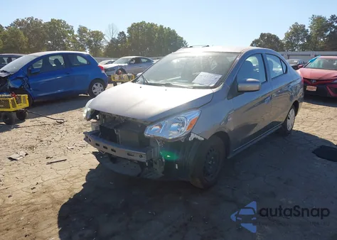 2020 Mitsubishi Mirage G4 Es z USA, uszkodzony, nr VIN ML32F3FJ9LHF08388